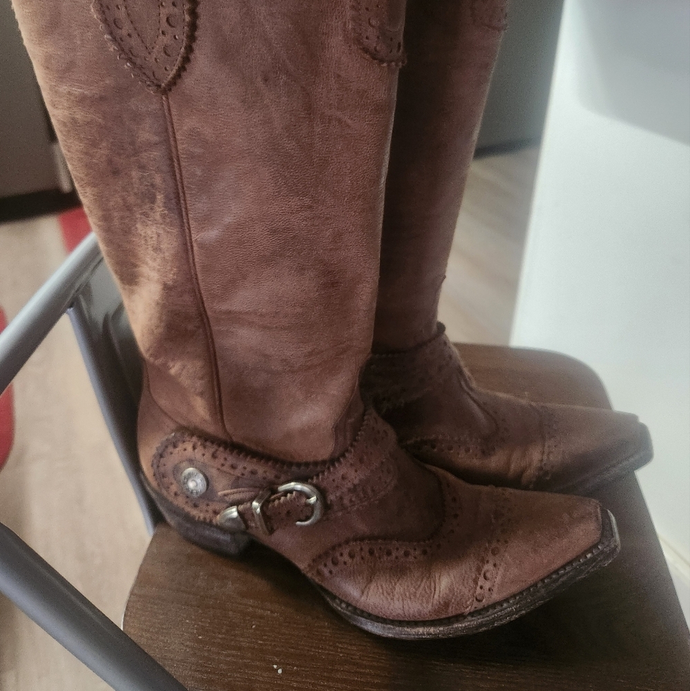 Old Gringo Brown Heeled Boots